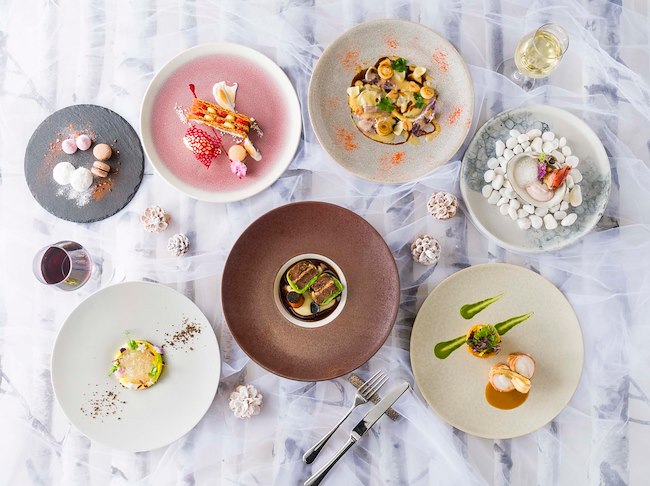 冬のディナーコース "Menu Hiver*"「ムニュ イヴェール」*