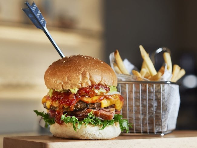Courtyard Burger